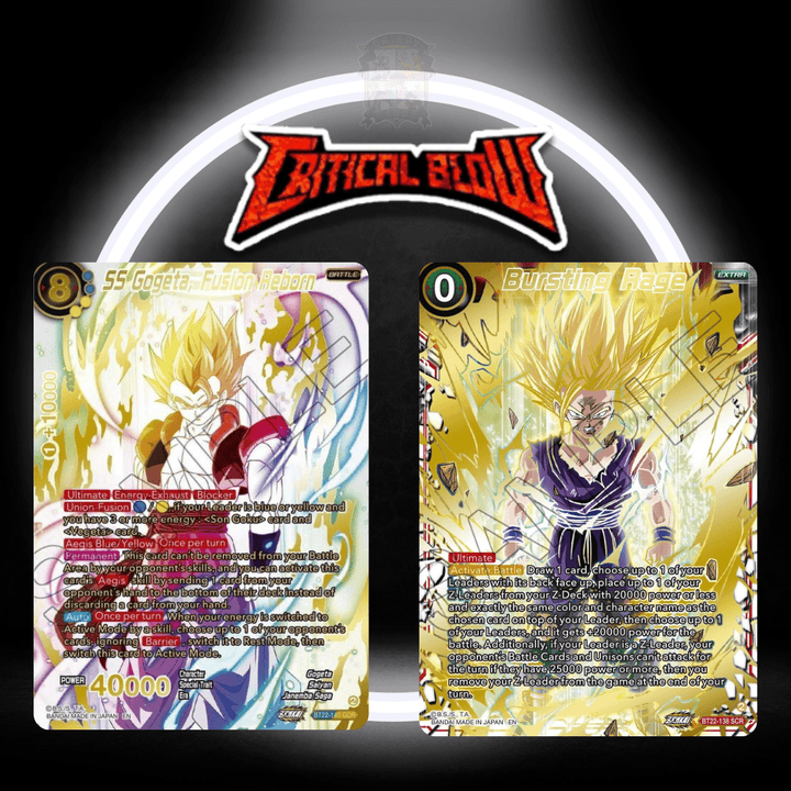 Dragon Ball B22 Critical Blow Booster ENG original versiegelt