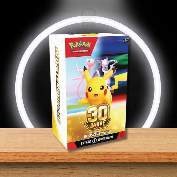 Pokémon 30 Jahre Boosterbundle Deutsch – Produktansicht