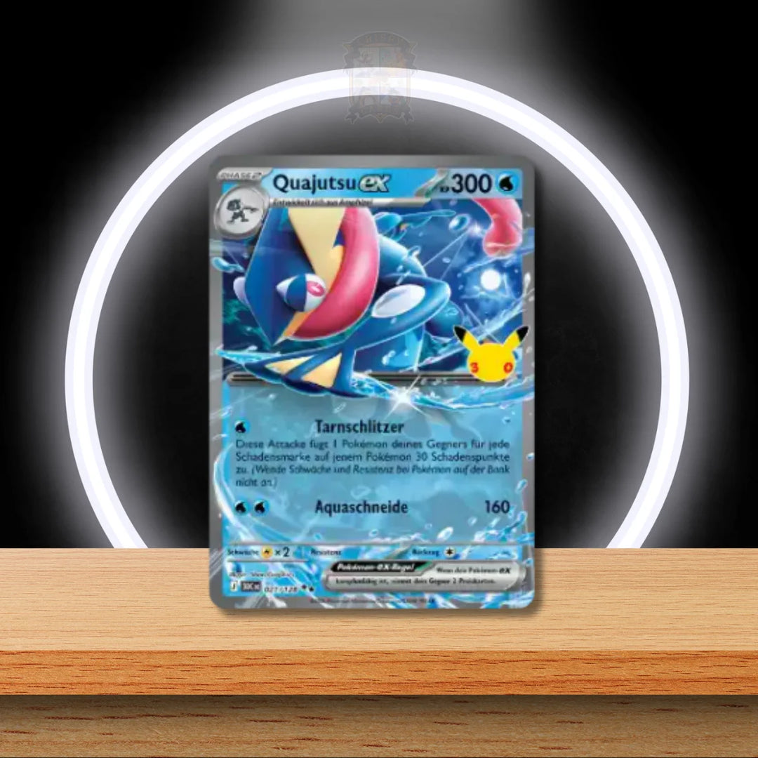 Pokémon 30 Jahre Nacht Quajutsu ex Tin kaufen – Pokémon Jubiläums-Tin auf Deutsch
