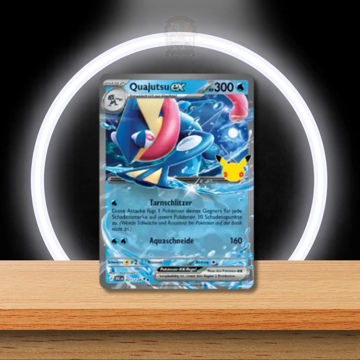 Pokémon 30 Jahre Nacht Quajutsu ex Tin kaufen – Pokémon Jubiläums-Tin auf Deutsch