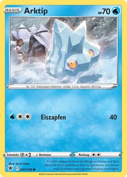 Arktip 047/189 – Pokémon Astralglanz Karte