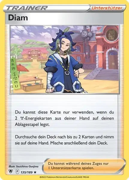 Diam 135/189 – Pokémon Astralglanz Karte