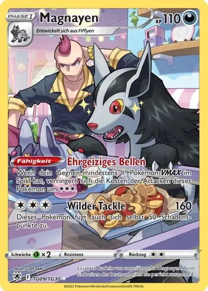 Magnayen TG09 – Pokémon Astralglanz Karte