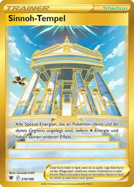 Sinnoh Tempel 214/189 – Pokémon Astralglanz Karte