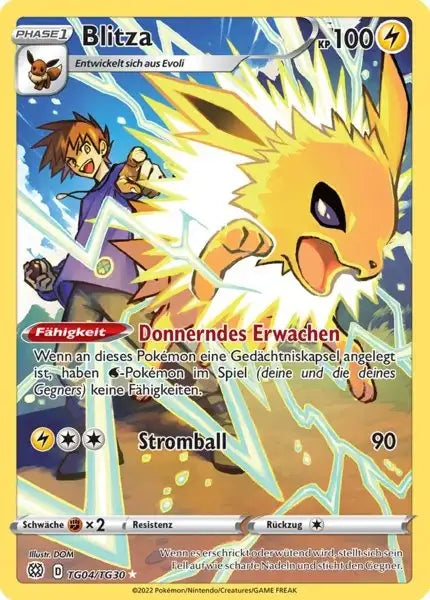 Blitza TG04 – Pokémon Strahlende Sterne Karte