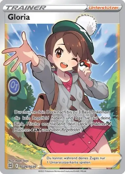 Gloria TG26 – Pokémon Strahlende Sterne Karte