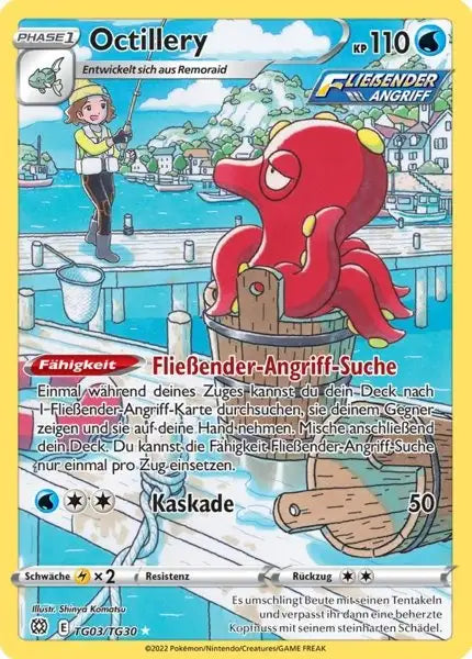 Octillery TG03 – Pokémon Strahlende Sterne Karte