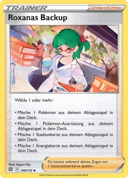 Roxanas 148/172 – Pokémon Strahlende Sterne Karte