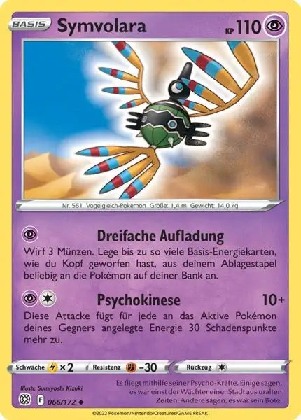 Symvolara 066/172 – Pokémon Strahlende Sterne Karte
