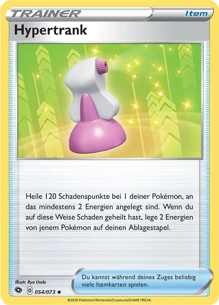 hypertrank 054/073 – Pokémon Weg des Champs Karte