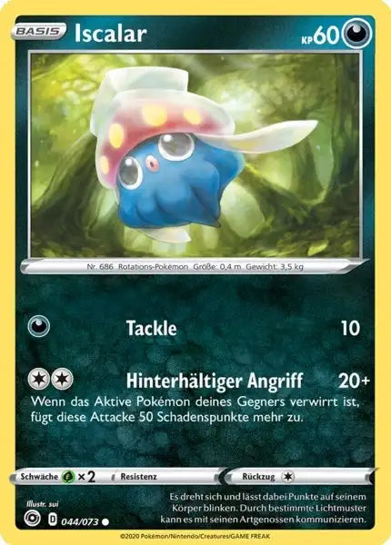 iscalar 044/073 – Pokémon Weg des Champs Karte