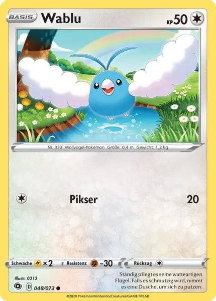 wablu 048/073 – Pokémon Weg des Champs Karte