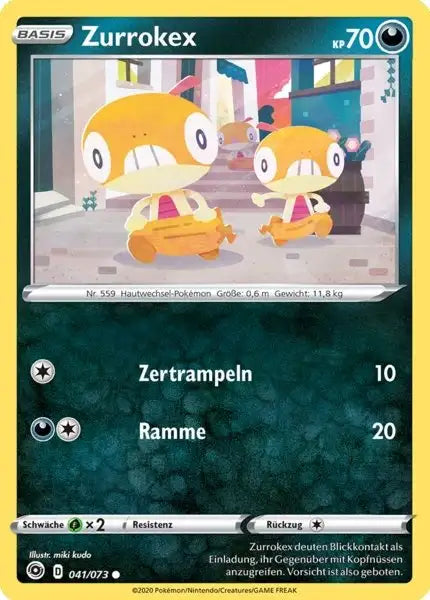 zurrokex 041/073 – Pokémon Weg des Champs Karte