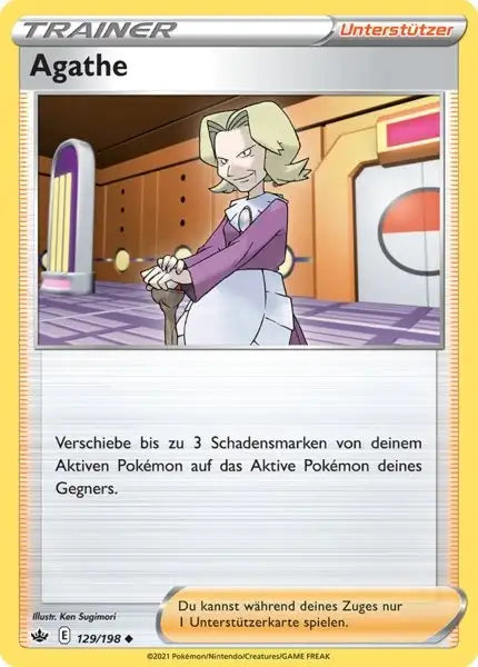 agathe 129/198 – Pokémon Schaurige Herrschaft Karte