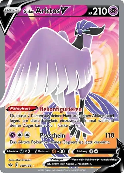 galar arktos v 169/198 – Pokémon Schaurige Herrschaft Karte
