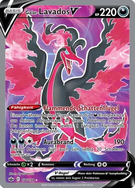 galar lavados v 176/198 – Pokémon Schaurige Herrschaft Karte