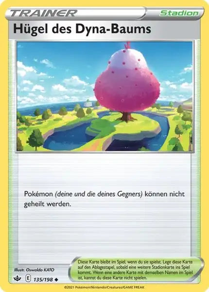 huegel 135/198 – Pokémon Schaurige Herrschaft Karte