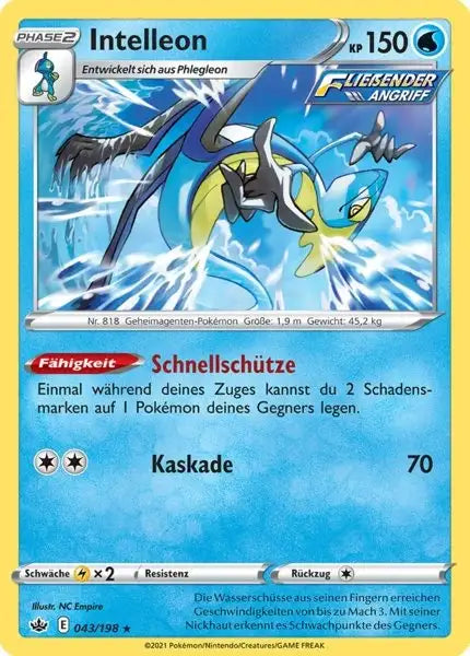 intelleon 043/198 – Pokémon Schaurige Herrschaft Karte