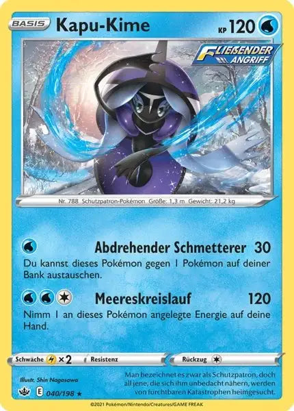 kapu kime 040/198 – Pokémon Schaurige Herrschaft Karte
