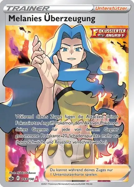 melanies 193/198 – Pokémon Schaurige Herrschaft Karte