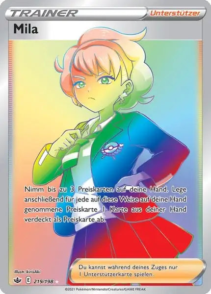 mila 219/198 – Pokémon Schaurige Herrschaft Karte