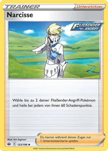 narcisse 153/198 – Pokémon Schaurige Herrschaft Karte