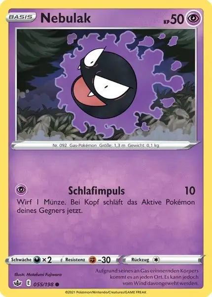 nebulak 055/198 – Pokémon Schaurige Herrschaft Karte