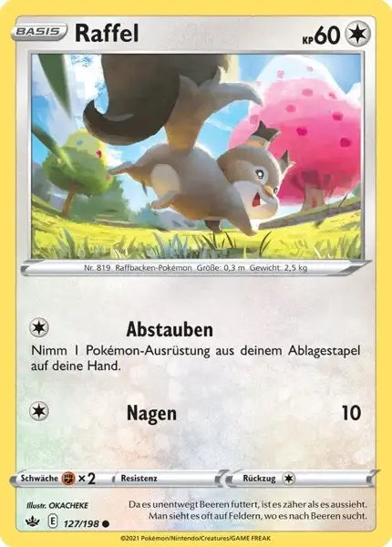 raffel 127/198 – Pokémon Schaurige Herrschaft Karte