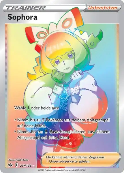 sophora 217/198 – Pokémon Schaurige Herrschaft Karte