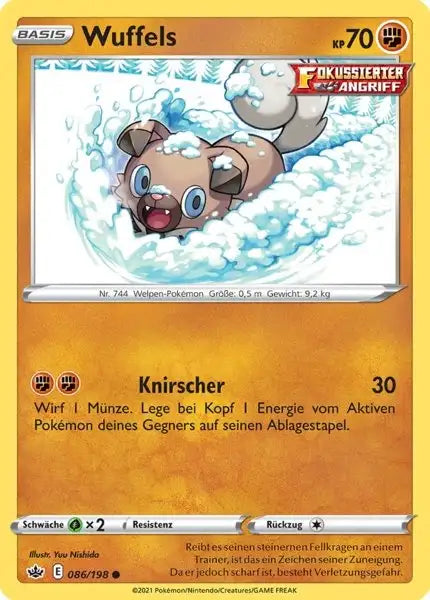 wuffels 086/198 – Pokémon Schaurige Herrschaft Karte