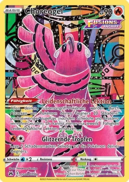Choreogel GG04/GG70 – Pokémon Zenit der Könige Karte