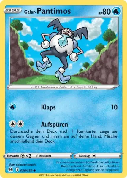 Galar Pantimos 030/159 – Pokémon Zenit der Könige Karte