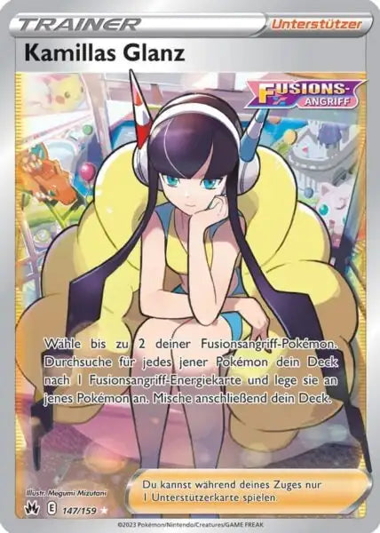 Kamillas Glanz 147/159 – Pokémon Zenit der Könige Karte