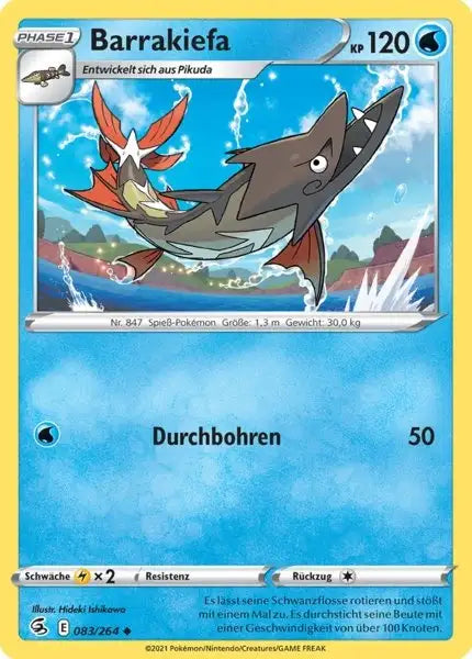 barrakiefa 083/264 – Pokémon Fusionsangriff Karte