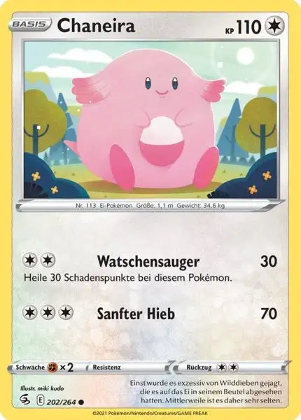 chaneira 202/264 – Pokémon Fusionsangriff Karte