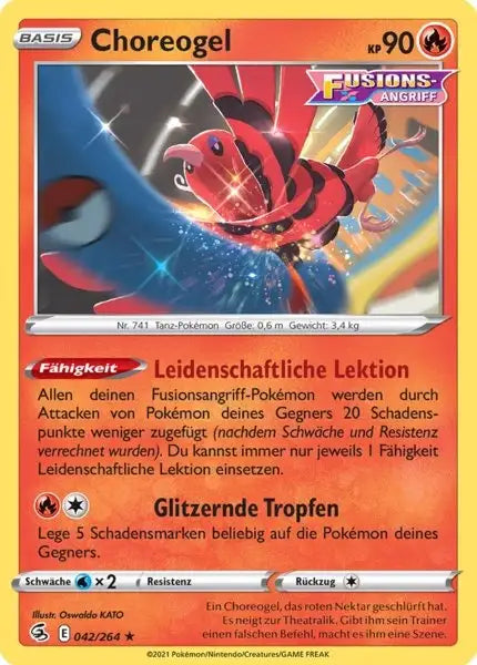 choreogel 042/264 – Pokémon Fusionsangriff Karte