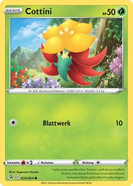 cottini 024/264 – Pokémon Fusionsangriff Karte