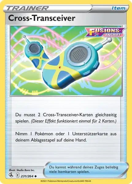 cross transceiver 231/264 – Pokémon Fusionsangriff Karte