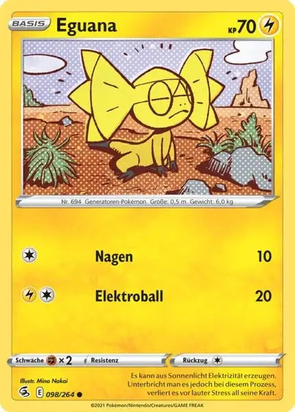 eguana 098/264 – Pokémon Fusionsangriff Karte
