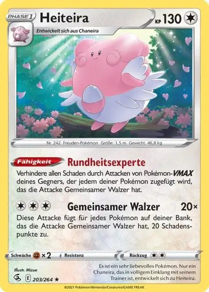 heiteira 203/264 – Pokémon Fusionsangriff Karte