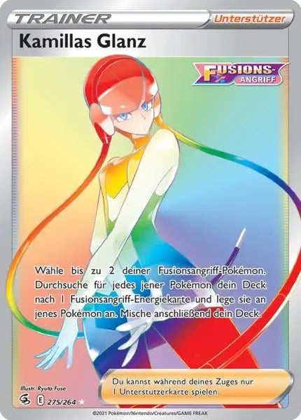 kamillas 275/264 – Pokémon Fusionsangriff Karte