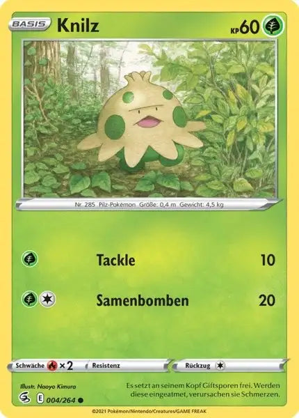 knilz 004/264 – Pokémon Fusionsangriff Karte