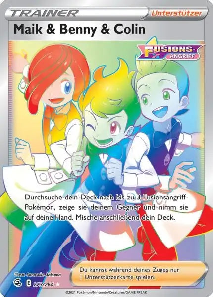 maik 273/264 – Pokémon Fusionsangriff Karte