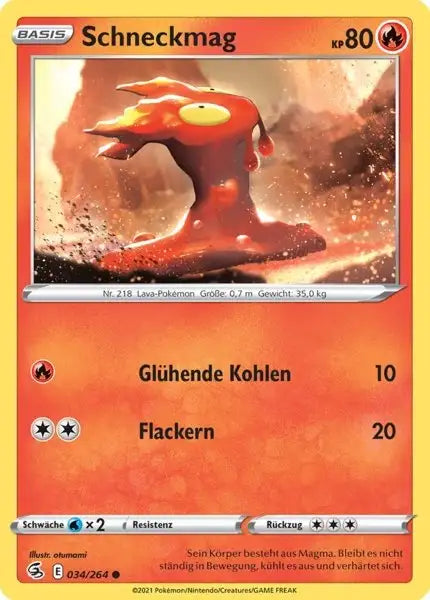 schneckmag 034/264 – Pokémon Fusionsangriff Karte