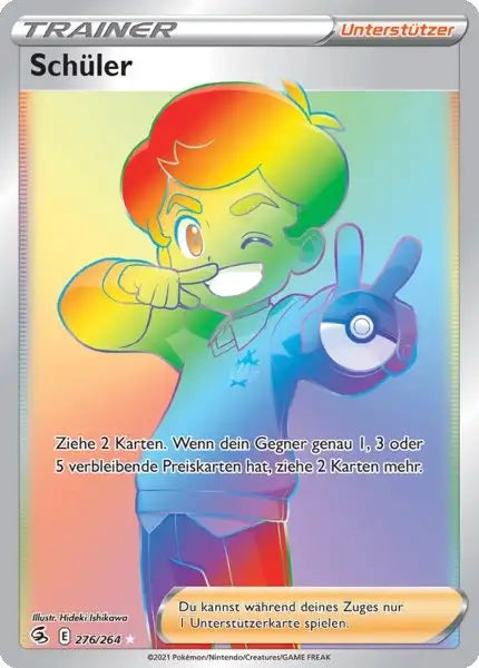 schueler 276/264 – Pokémon Fusionsangriff Karte