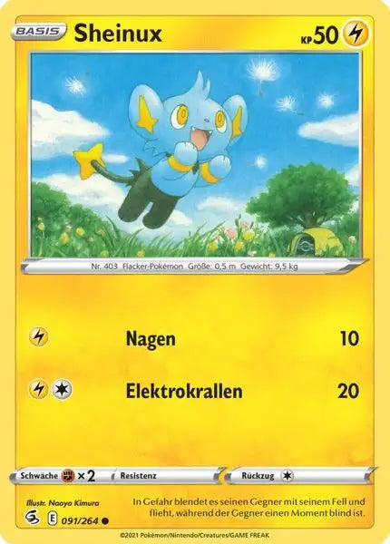 sheinux 091/264 – Pokémon Fusionsangriff Karte