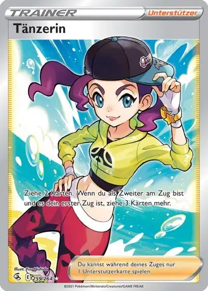 taenzerin 259/264 – Pokémon Fusionsangriff Karte
