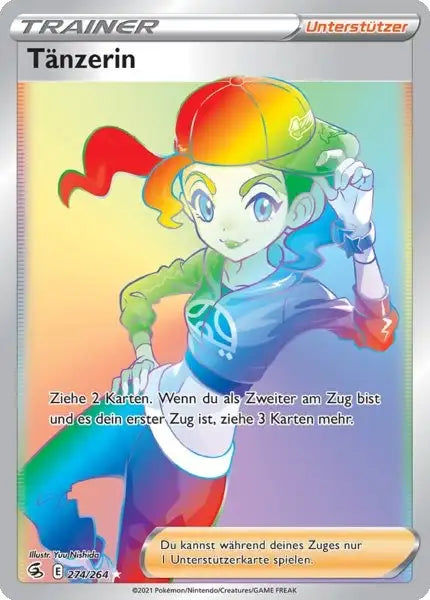 taenzerin 274/264 – Pokémon Fusionsangriff Karte
