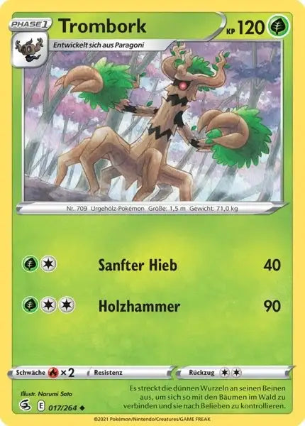 trombork 017/264 – Pokémon Fusionsangriff Karte