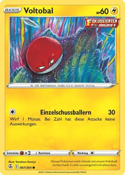 voltobal 087/264 – Pokémon Fusionsangriff Karte